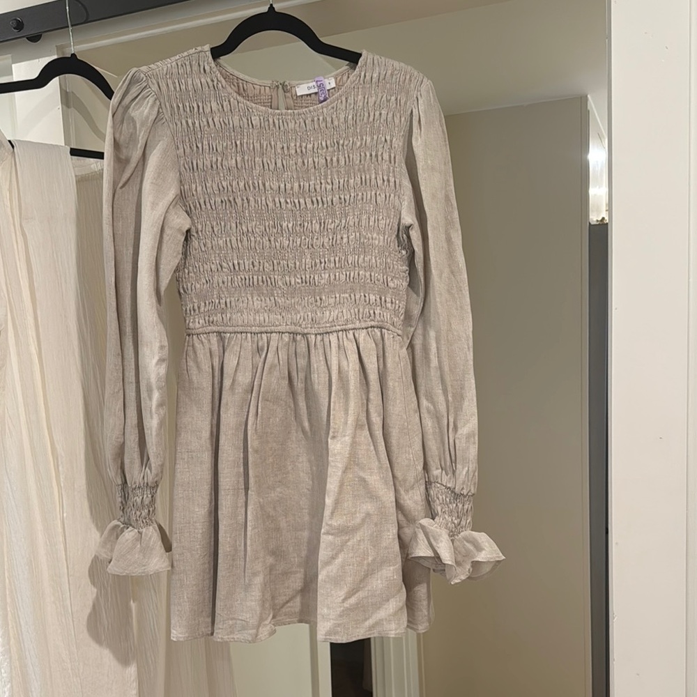 Elegant Gray Kids Dress